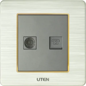 Cảm ứng hồng ngoại UTEN cỡ S Series Q120D màu vàng có đèn Led chi tiết