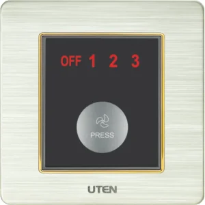 Công tắc rèm UTEN cỡ S màu trắng Series Q120B