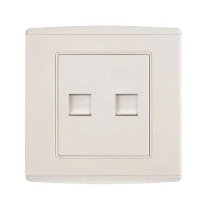 Ổ cắm đôi điện thoại UTEN Series V4.0G-2TEL