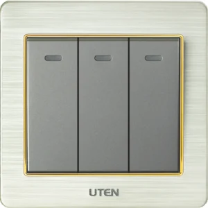 Bộ ba công tắc 2 chiều UTEN Series V6.0