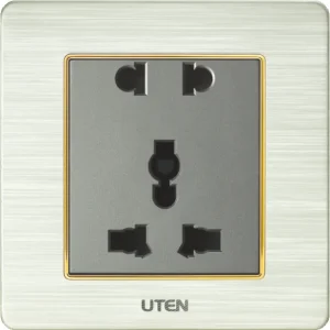 Bộ 2 ổ cắm 3 chấu UTEN Series V3.0 theo bộ