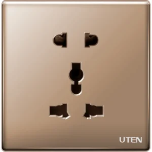 Bộ Ổ cắm 2 chấu + 3 chấu UTEN Series Z9
