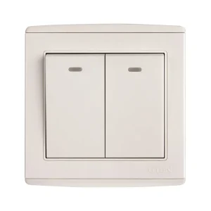 Công tắc đôi 1 chiều UTEN Series V4.0GK21