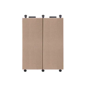 Công tắc kép 1 chiều UTEN cỡ XS màu A Series Q120D màu vàng có đèn Led chi tiết