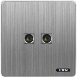 Bộ ổ cắm đôi tivi UTEN Series S300