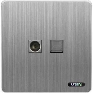 Bộ ổ cắm tivi, mạng UTEN Series S300