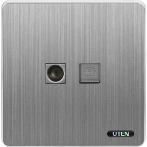 Bộ ổ cắm tivi, điện thoại UTEN Series S300
