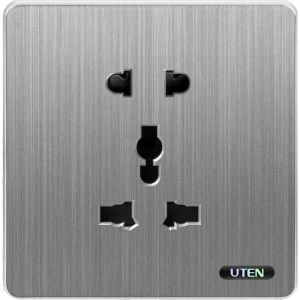 Bộ ổ cắm 2 chấu và 3 chấu UTEN Series S300