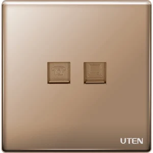 Bộ ổ cắm điện thoại + mạng UTEN Series Z9