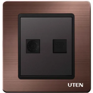 Ổ cắm tivi và điện thoại UTEN Series A5