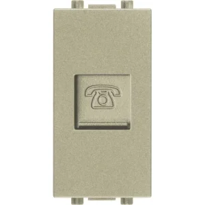 Ổ cắm điện thoại UTEN cỡ S Series V9.1-TELSS