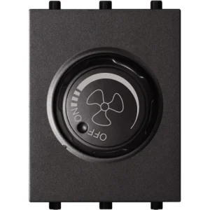 Triết áp quạt UTEN màu đen - Series A8 chi tiết