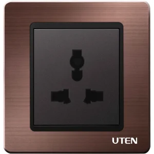 Ổ cắm đơn 3 chấu UTEN Series A5